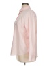 Lands' End 100% Cotton Color Block Pink Long Sleeve Button-Down Shirt Size 16 - photo 5