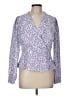 Allegra K 100% Polyester Purple Long Sleeve Blouse Size M - photo 1