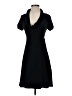 Eyeshadow Solid Black Casual Dress Size S - photo 1