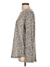 Pink Clover Animal Print Gray Pullover Sweater Size L - photo 5