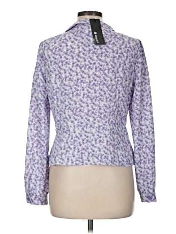 Allegra K Long Sleeve Blouse (view 2)