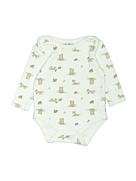 Rabbit Bear Long Sleeve Onesie