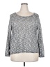 Extra Touch Gray Long Sleeve Top Size 2X - photo 1