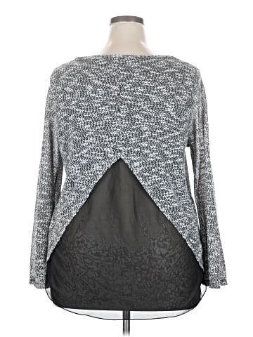 Extra Touch Long Sleeve Top (view 2)