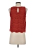 Monteau Red Sleeveless Blouse Size S - photo 2