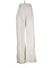 MNG Stripes Ivory Casual Pants Size 4 - photo 2