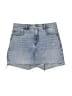 Express Blue Denim Shorts Size 8 - photo 1