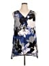 Alfani 100% Polyester Blue Sleeveless Blouse Size 14 - photo 1