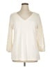 Ann Taylor Ivory Long Sleeve Top Size XL - photo 1