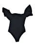 Calzedonia Solid Black One Piece Swimsuit Size 36 waist - photo 2