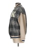 Shein 100% Polyester Argyle Brown Jacket Size L - photo 5