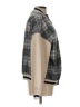 Shein 100% Polyester Argyle Brown Jacket Size L - photo 4