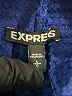 Express Solid Blue Formal Skirt Size L - photo 4