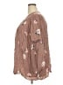 Torrid 100% Rayon Brown Long Sleeve Blouse Size 3X Plus (3) - photo 5