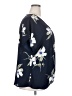 West Kei 100% Polyester Blue Short Sleeve Blouse Size 2X - photo 4