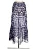MILLY Cabana 100% Polyester Purple Casual Skirt Size M - photo 2