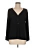 Old Navy Black Long Sleeve Blouse Size M - photo 1