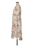 ASM Collection 100% Polyester Floral Ivory Cocktail Dress Size M - photo 5