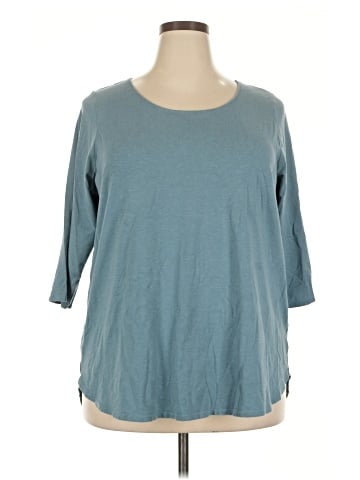 Tahari 3/4 Sleeve T-Shirt (view 1)