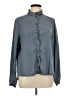 Lurdes Bergada Gray Long Sleeve Blouse Size L - photo 1