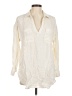 Rip Curl Ivory Long Sleeve Blouse Size M - photo 1