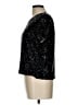 Generation Love 100% Polyester Black Short Sleeve Top Size L - photo 5