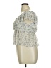 RSQ Blue Short Sleeve Blouse Size XL - photo 5