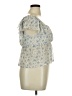 RSQ Blue Short Sleeve Blouse Size XL - photo 4