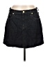 J.Crew Solid Black Blue Denim Skirt Size 30 waist - photo 1