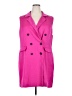 Nasty Gal Inc. 100% Polyester Pink Blazer Size 20 - photo 1
