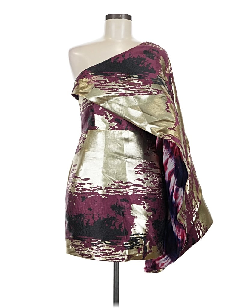 Pre-owned Kahindo Cocktail Dress In Burgundy