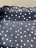 Unbranded 100% Polyester Polka Dots Blue Casual Dress Size M - photo 7