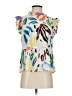 Unbranded Ivory Short Sleeve Blouse Size S (estimated) - photo 1