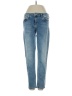 Zara Basic Hearts Blue Jeans Size 4 - photo 1
