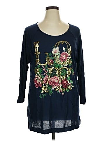 Freebird 3/4 Sleeve T-Shirt (view 1)