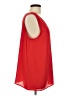 Violet & Claire 100% Polyester Red Sleeveless Blouse Size L - photo 4