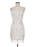Love Triangle for Asos 100% Polyester White Cocktail Dress Size 10 - photo 1