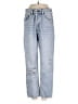 On Twelfth 100% Cotton Hearts Blue Jeans Size 26 waist - photo 1