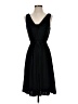 Ann Taylor Solid Black Cocktail Dress Size 4 - photo 1