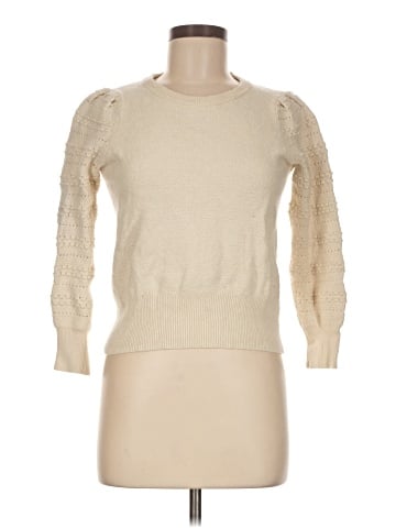 Madewell Bobble-Sleeve Pullover Sweater (view 1)