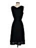 Ann Taylor Solid Black Cocktail Dress Size 4 - photo 2
