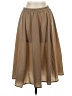 Mimu Maxi Solid Tan Casual Skirt Size S - photo 1