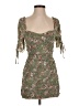 Altar'd State 100% Polyester Floral Green Cocktail Dress Size XS - photo 1