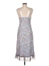 No Comment Paisley Blue Cocktail Dress Size M - photo 2