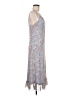 No Comment Paisley Blue Cocktail Dress Size M - photo 4