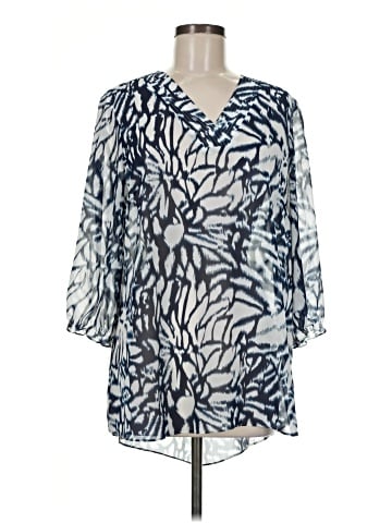 Tribal 3/4 Sleeve Blouse (view 1)
