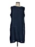 Pure Amici Blue Casual Dress Size L - photo 1