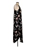 Aqua Floral Black Casual Dress Size XS - photo 4