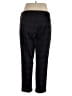 Hope & Harlow 100% Polyester Plaid Black Dress Pants Size XL - photo 2