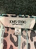 Jones Studio Print Teal Casual Dress Size XL - photo 7